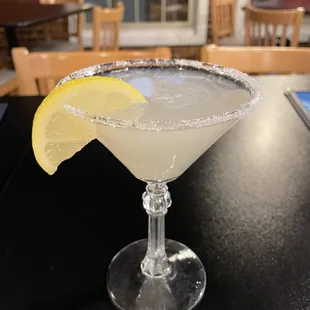 Lemon drop martini