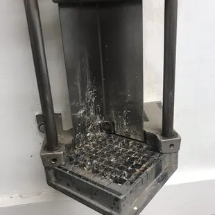 This is a frog cutter that does not get clean and it will look like this they do not care