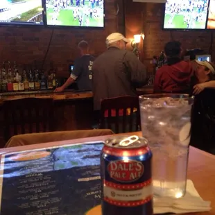 TV selection with a Dales Pale Ale