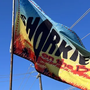 a sharky flag