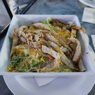 Grilled chicken salad