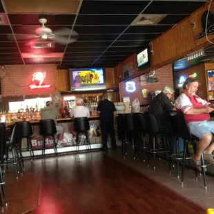Large bar area