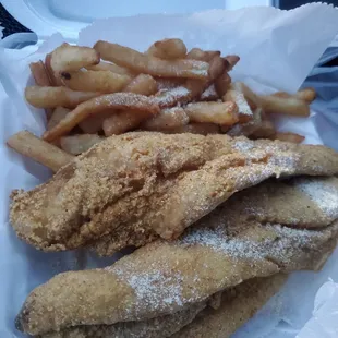 Fresh whiting,no fish out of a bag!