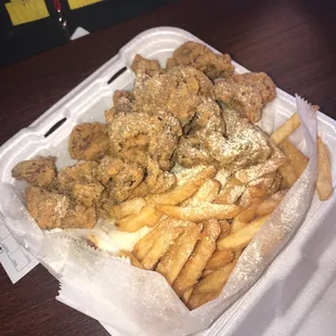 Gizzards Combo! YUM!