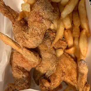 Chicken box ...pretty standard.  Very tasty.