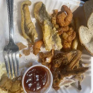 BOGO combo - the Fish was rancid. I hope they were unaware, and not getting rid of fish thru a BOGO.