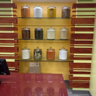 Signature Sharks spice rack