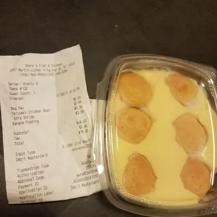 The Banana pudding without the  Bananas.