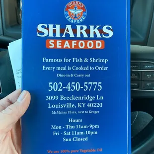 At Sharks Sefood