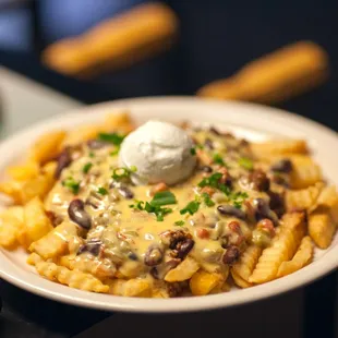 Just what the doctor ordered...Chili Cheese Fries #sharkskc