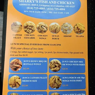 Back menu
