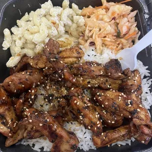 Huli huli chicken plate