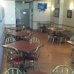 Dining room area- where the flip cup magic happens!