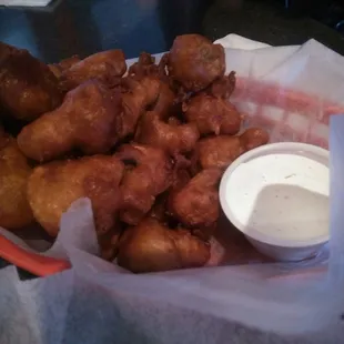 Burnt tasting chicken tenders