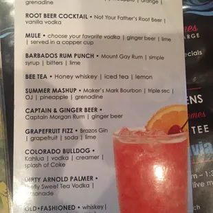 Refreshing refreshments!