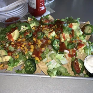 1/2 Nacho Grande. Excellent!!!