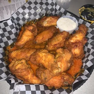 Monday and Tuesday!!! Fabulous Wing Night!!!