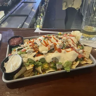 Mini chicken nacho grande