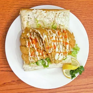 Catfish po-boy
