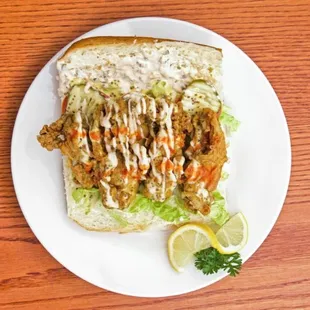 Oyster po-boy