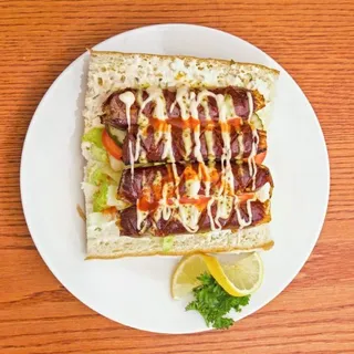 Hot Link Po Boy