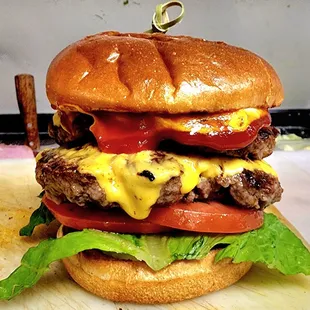 1/2 LB Hand Pattied Burger