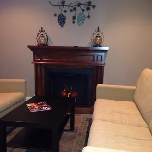 Fireplace number one