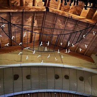 The ceiling is beautiful too!