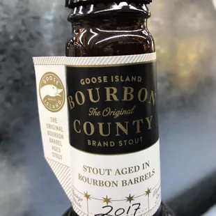 a bottle of bourbon