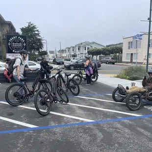 Meeting all your friends, Start planing route and enjoy the ride.