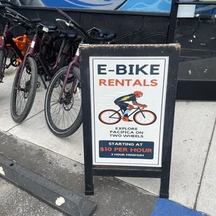 Ebike rentals