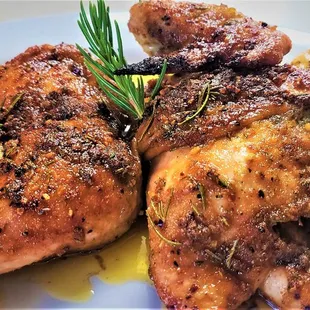 Roasted Rosemary Chicken w/Ghee Butter
