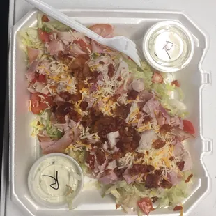 How's this for pool hall salad.