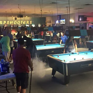 Sharpshooters can support a full house!