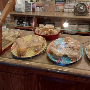 Freshly baked pastries daily.