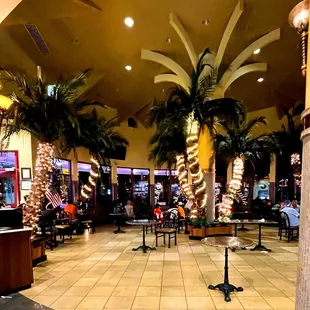 the inside of the restaurant