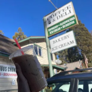 Caramel iced coffee expresso!