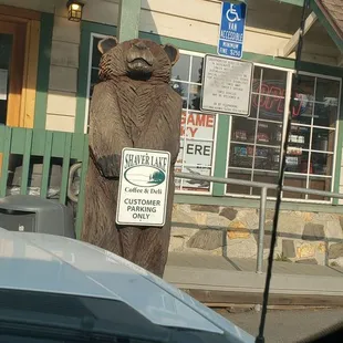 Waiting for my take out breakfast. This is the go to food constant in Shaver Lake.