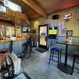 a view of the bar