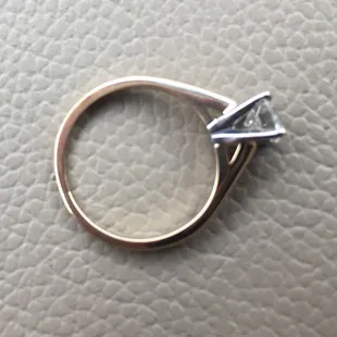 Engagement ring repair