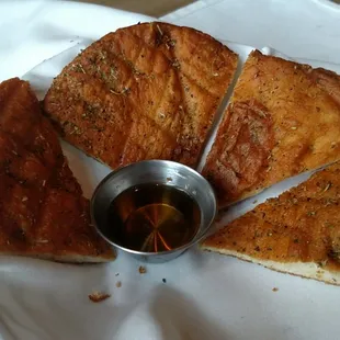 Indian Fry Bread with agave nectar