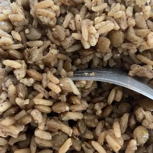 Decent lentil rice