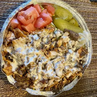 Mixed Shawarma Platter