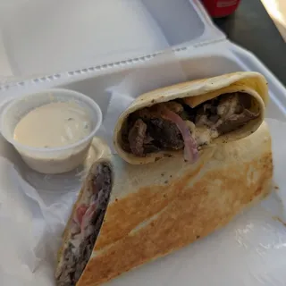 Beef Shawarma Sandwich