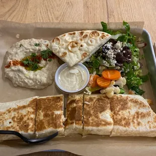 Philly Chicken Shawarma Meal