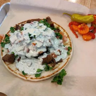 Beef gyro