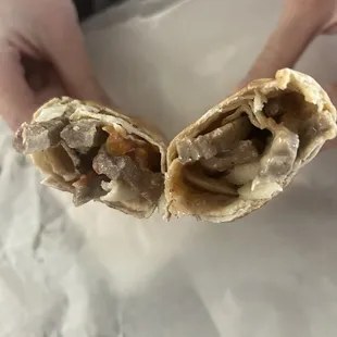 Beef Shawerma Wrap