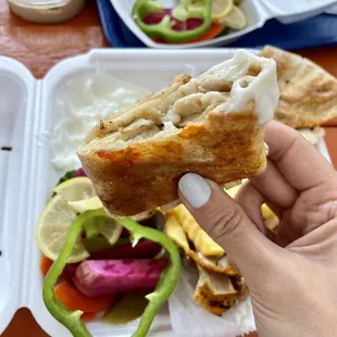 Halal Chicken Shawarma Platter