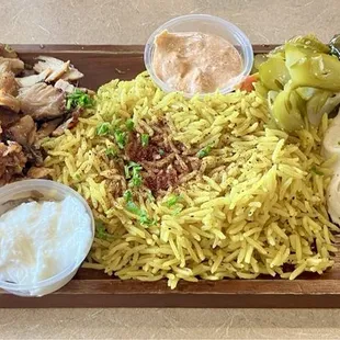 Chicken Shawarma Platter