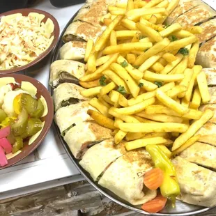 Family shawarma bites for 2